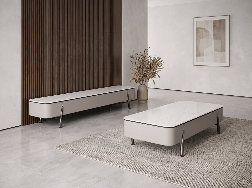 Nimbus Coffee Table & TV Console