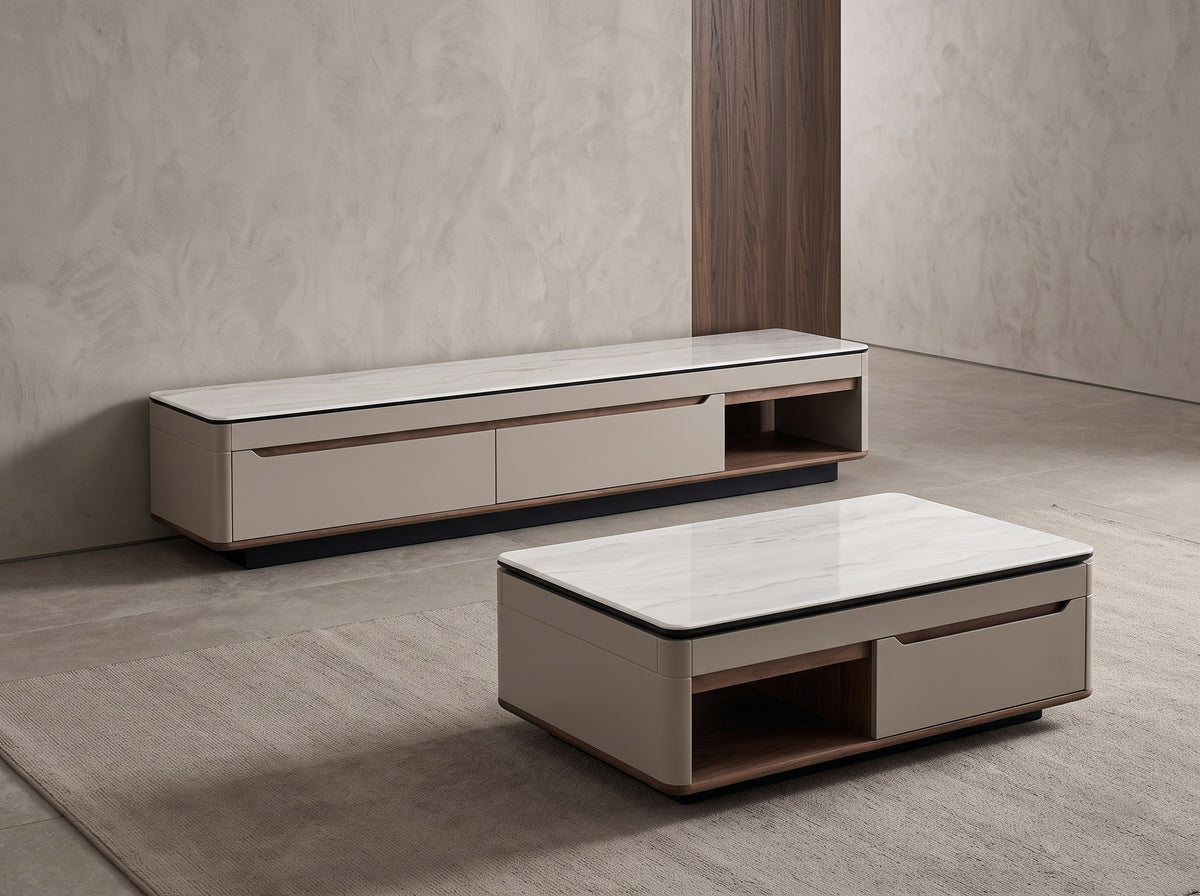 Terra TV Console & Coffee Table