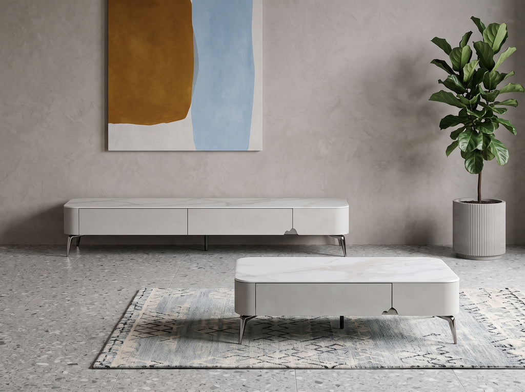 Cora Coffee Table & TV console