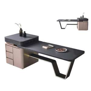 The DT-36 Extendable Sintered Stone Island Dining Table