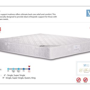 VIRO X-Tra Firm Orthopedic Spring Mattress