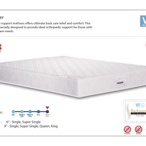 Viro BackMaster Orthopedic Spring Mattress (Extra Firm)